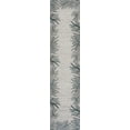 thumbnail image 2 of JONATHAN Y TUSCAN SUN 2 x 8 Runner Rug, Isla Coastal Cottage Palm Frond Border - Blue/Cream, TSN207C-28, 2 of 8