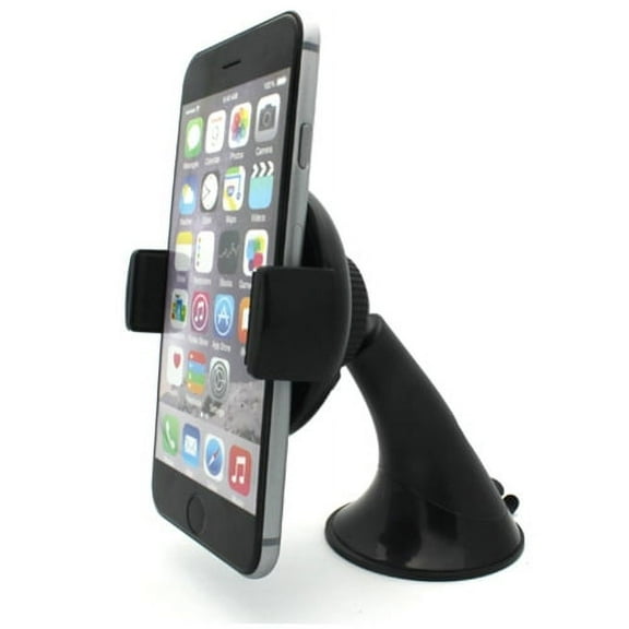 Samsung Galaxy S7 Edge Easy Mount Car Windshield Phone Holder Swivel Cradle Window Rotating Dock Stand Suction P6J