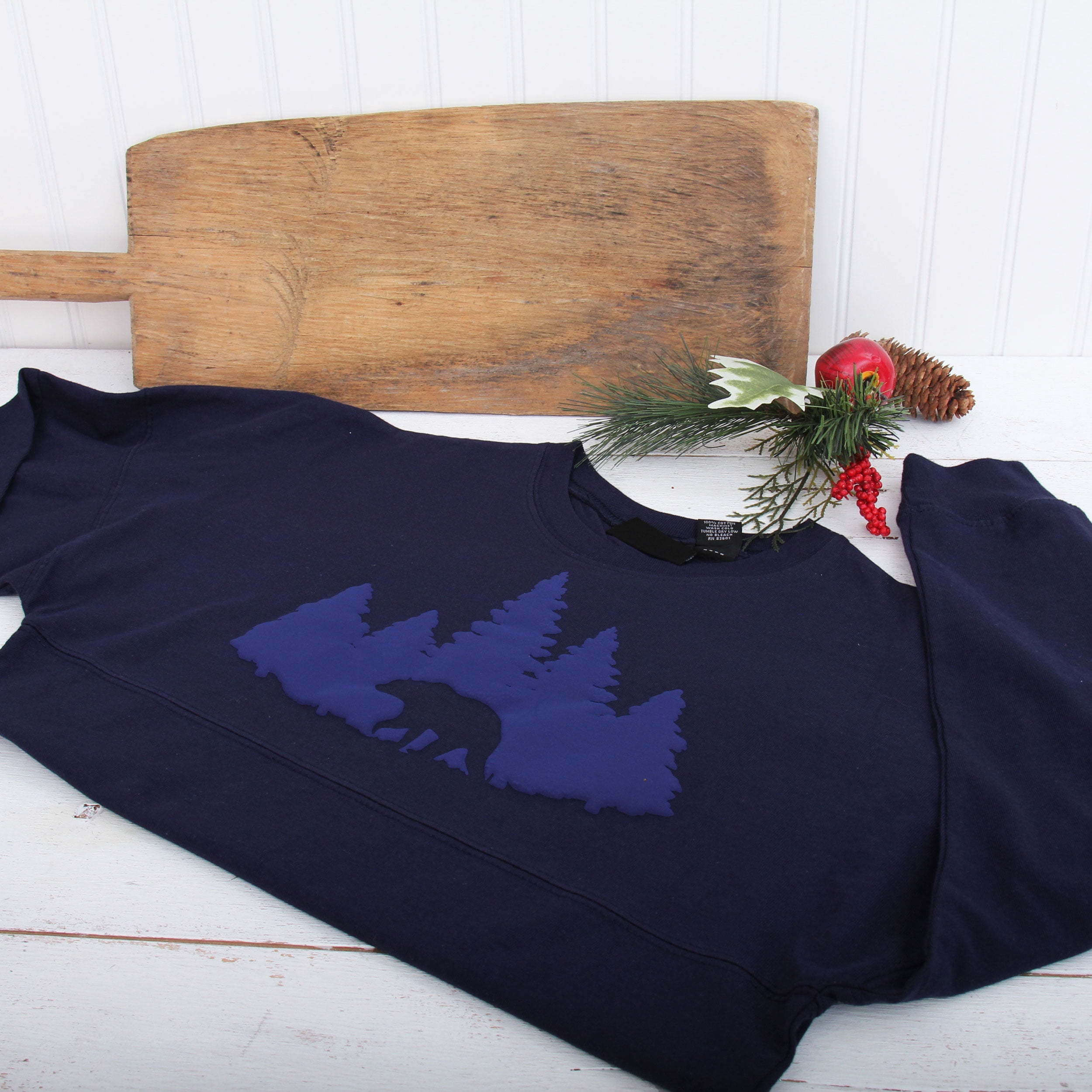 Threadart Navy 3D Puff 20" Wide Heat Transfer Vinyl Film HTV HTV | Solid Color | Custom Cut Roll 20" Wide By The Yard | Compatible with Cricut, Silhouette Cameo, & Large Format Cutters