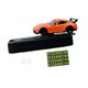 thumbnail image 2 of Accesorios para coches en miniatura a escala 1/64 con placa de estacionamiento temporal, fácil de instalar. Naranja, 2 of 9