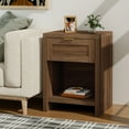 thumbnail image 6 of ARKANTOS Nightstand with Drawers Farmhouse Bedside Table for Bedroom Classic Walnut, 6 of 9