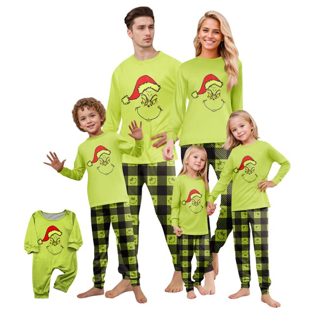 Family Matching Christmas Pajamas Sets, Matching Christmas Pjs for Family Merry Christmas Family Pjs Matching Sets for Couples Women Men Kids Baby (Women, S)