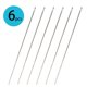thumbnail image 1 of 6x agujas giratorias para , herramienta para abalorios de 30cm, hilo Extra largo, abalorios de acero, agujas para abalorios grande para Soledad Agujas para abalorios Big Eye, 1 of 10