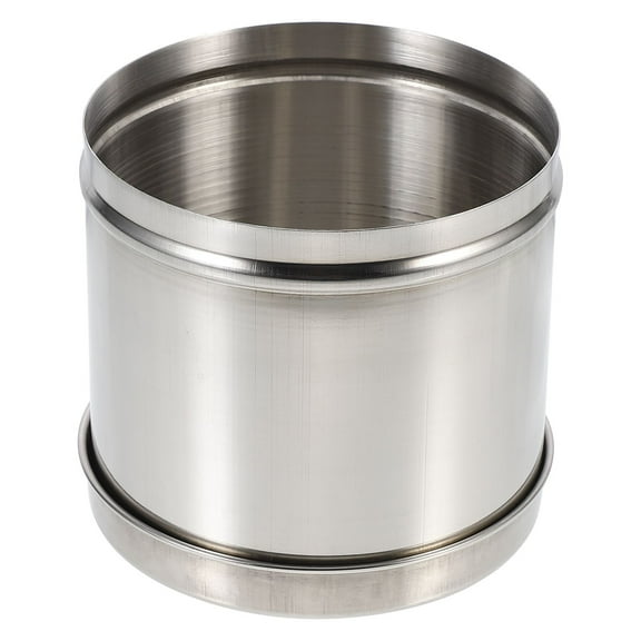OUNONA Multipurpose Stainless Steel Storage Jar for Clinics and Beauty Salons 1Pc