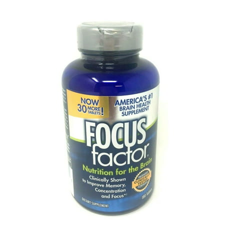 FOCUS Factor Brain Health Memory Dietary Supplement *NOW WITH 180