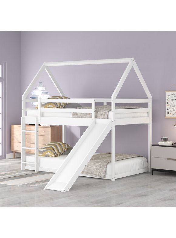 Bunk Beds with Slide in Bunk Beds