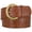 Brown, variant on Women's Wide Leather Belts for Dresses Jeans Western Belt Vintage Cowgirl Belt