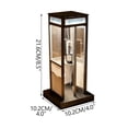 thumbnail image 5 of Retro Vintage Tall Phonebooth Lamp, Vintage Telephone Booth LED Night Light, Phone Box Decorative Night Light for Bedroom, Office, Unique Retro Home Decor, 5 of 9