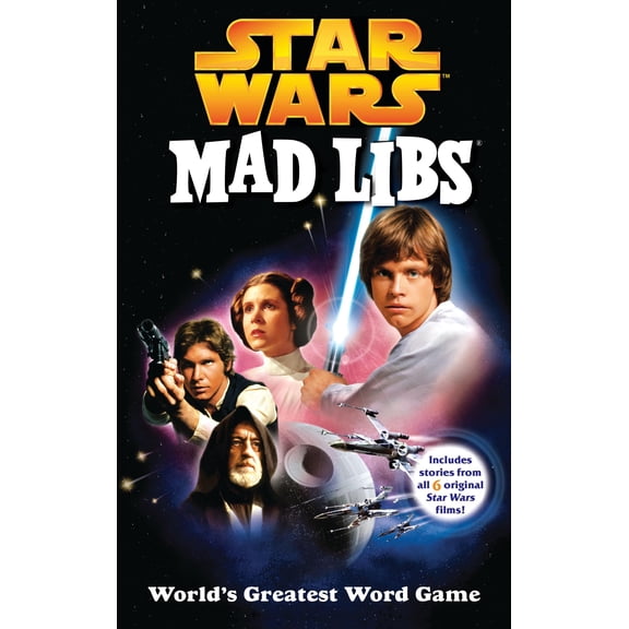 Pre-Owned Star Wars Mad Libs: World's Greatest Word Game book Paperback
