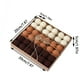 thumbnail image 3 of Adornos navideños, bolas de lana, 36 piezas en caja, adornos colgantes para árbol de Navidad, decoración de ventanas, arreglos de escena, decoración navideña, juegos de bolas colgantes para fiestas, 3 of 8