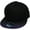 Black Purple Ombre, variant on Cookies and Cream Print Brim Snapback Hat Baseball Cap