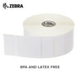 thumbnail image 7 of Zebra 2 x 1 in Direct Thermal Paper Labels Z-Perform 2000D Permanent Adhesive Shipping Labels - 1 in Core - 6 Rolls, 7 of 7
