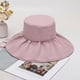 thumbnail image 4 of Sombrero de pescador de moda para verano, playa, ala ancha, sombrero de viaje plegable, 4 of 5