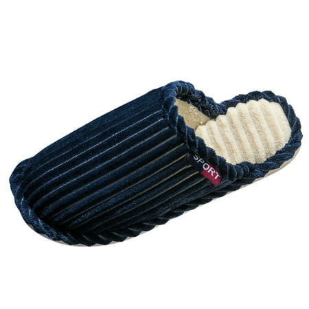 

Men Slippers Men Slippers Autumn And Winter Fashion And Comfortable Home Interior Warm Thick Bottom Soft Nonslip