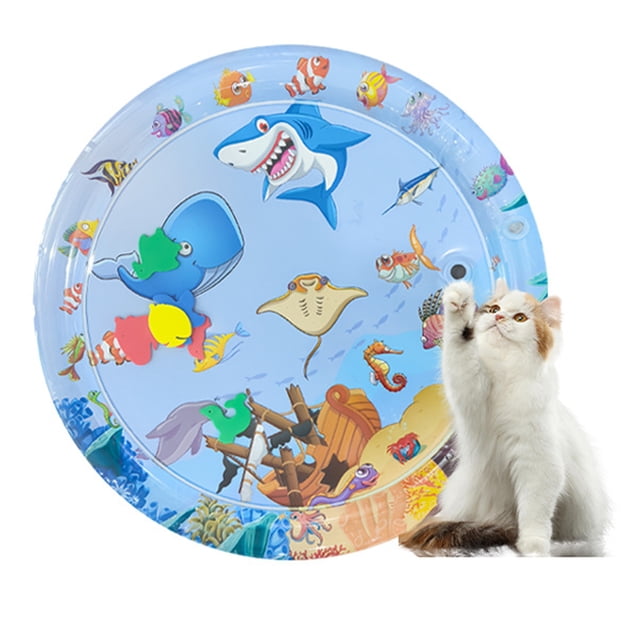 crativent Water Filled Ice Pad For Pets Suitable For Summer Playtime Pet Patting Pad 65CM type+4