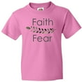 thumbnail image 3 of Inktastic Faith over Fear with Laurels Youth T-Shirt, 3 of 5