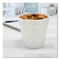 thumbnail image 6 of Dart 16MJ20 16 oz. Foam Containers - White (500/Carton), 6 of 7