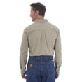 thumbnail image 2 of Wrangler Men's Riggs Workwear FR Flame Resistant Solid Shirt, Spruce - REG L, 2 of 2