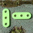 thumbnail image 3 of FUTUREORYY Rope Fastener Green 20Pcs 3-Hole Design 1.2x0.5x0.2in, 3 of 8