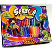 Giddy-up Sprayza Airbrush Activity Kit, 24 piece