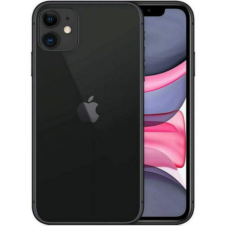 Apple iPhone 11 64GB Spectrum Locked Black, Refurbished, 6.1 Inch