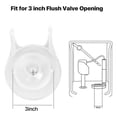 thumbnail image 2 of 3Inch Toilet Flappers Replacement Kit for 99-827, 3 Inch Toilet Flush Valve with Stainless Chain an, 2 of 4