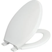 Mansfield Elongated Closed Front Plastic Deluxe Toilet Seat - 1 Each