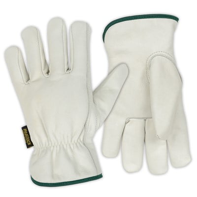

NS Hand Protection Insulated Grain Leather Cold Weather Driver s Gloves Pair Medium (2 Pairs)