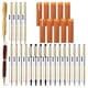 thumbnail image 1 of 10 Juegos de Kits de Bolígrafos para Torneado de Madera, Suministros para Proyectos, Incluyendo Kits de Bolígrafos Delgados de 7 mm para Torno, Paquete de Manualidades DIY A, 1 of 6
