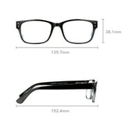M+ Mens 3-pack Reading Glasses - Oliver/Birch/Frazier +3.00