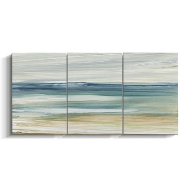 Wexford Home Ocean Breeze - 32" x 64" Multi-Piece Canvas Art, Ready to Hang