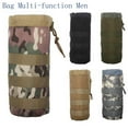 thumbnail image 4 of Taotanxi Molle Water Bottle Holder for Backpack, Tactical Water Bottle Holder for 18 24 32 36 48 Oz Water Bottle, Drawstring Molle Pouches Can Attach To Backpack, Strap, Belt, 4 of 4