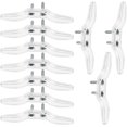thumbnail image 1 of HAHADAXA 10pcs Blind Cord Safety Cleat Blind Rope Cleat Window Cord Cleat Clear Plastic Child Safety Cord Cleat for Window Blinds Curtains Sun Shades Rope, 1 of 7