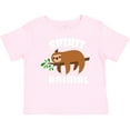 thumbnail image 3 of Inktastic My Spirit Animal is a Sloth with Sloth Illustration Boys or Girls Baby T-Shirt, 3 of 5