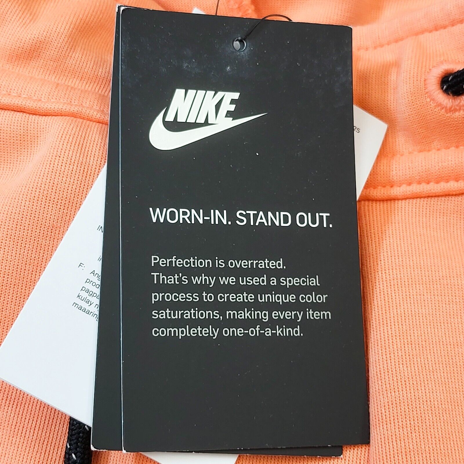 Nike Sportswear Tech Fleece Men's Tapered Joggers Orange photo 3