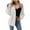 White, variant on Jiyugala Women's Cardigan Sweaters Office Suit Knit Sweater Coats