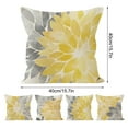 thumbnail image 3 of Housse de Coussin en Lin Rayé Style Coussin, 3 of 3