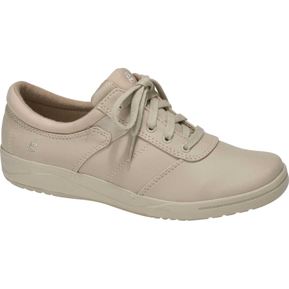 Women's Stretch Plus Lace II Sneaker Stone Smooth PU 11 M