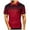 Red, variant on Men's Fashion Polos Shirts Short Sleeve Button Down Shirts Summer Casual Stretchy Collared Shirts
