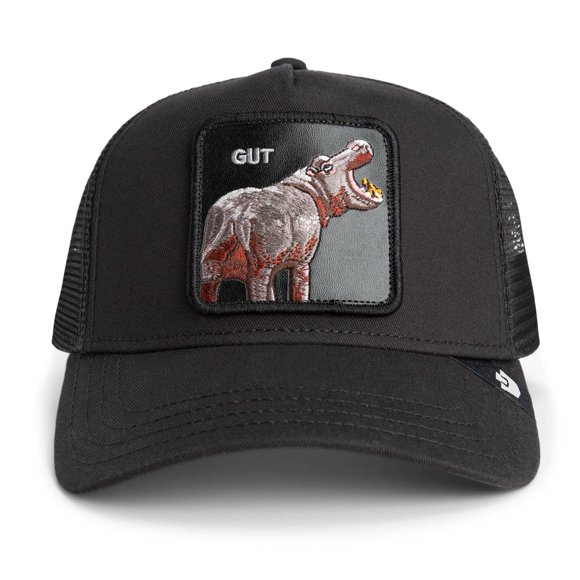 GOORIN Gorra trucker unisex - Gorra, parche frontal, talla única Gut Hippo Trucker