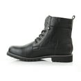 thumbnail image 4 of Polar Fox Fabian MPX808006F Mens Fur Lined Leather Cap-Toe Winter Boots, in Black, Men's Size 9, 4 of 7