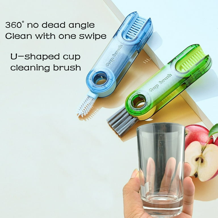 3 in 1 Multifunctional Cleaning Brush, Water Bottle Brushes for