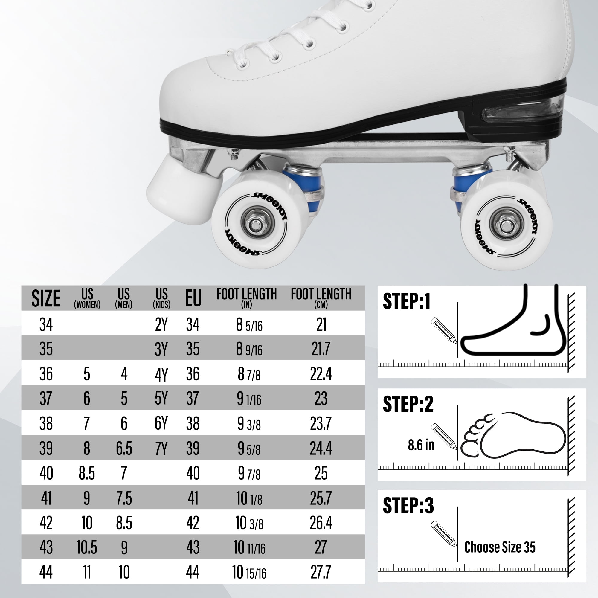 JZY Adult High-Top Retro Roller Skates, Unisex Glitter Skates for Indoor/Outdoor Use, PU Durable Wheels, Stable Weight Support