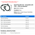 thumbnail image 2 of Spark Plug Wire Set - Compatible with 1952 - 1956 Ford Mainline 1953 1954 1955, 2 of 2
