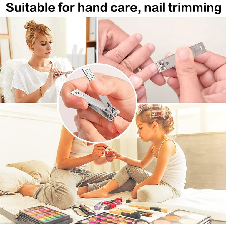 Professional Nail Clippers Stainless Steel Nail Cutter Toenail