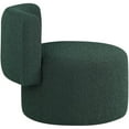 thumbnail image 6 of Pemberly Row Modern / Contemporary Green Boucle Fabric Accent Chair, 6 of 7