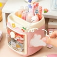 thumbnail image 5 of ​​BMYJ Creative Cute Pen Holder Multifunctional Storage Box Desktop Plastic Stationery Organizer for Decor Supplies Keeping Workspace Neat for Daily Use​​, 5 of 9
