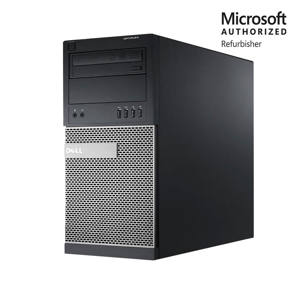 Dell Tower Computer Quad Core I54570 16GB 500GB WiFi Windows 10 1 Year Warranty