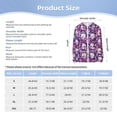 thumbnail image 5 of Cauagu cute rainbow mushroom Skull Print Sun Protection Jacket for Teen,Full-Zipper Long Sleeve Sun Shirts with Pockets UV Hoodie Shirts Outdoor Athletic Jacket-Large, 5 of 7