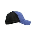 thumbnail image 3 of Top Headwear Heather Print Athletic Stretch Fit Baseball Hat - Blue - LXL, 3 of 4